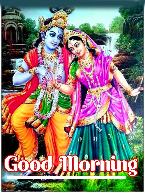 Radha Krishna Good Morning